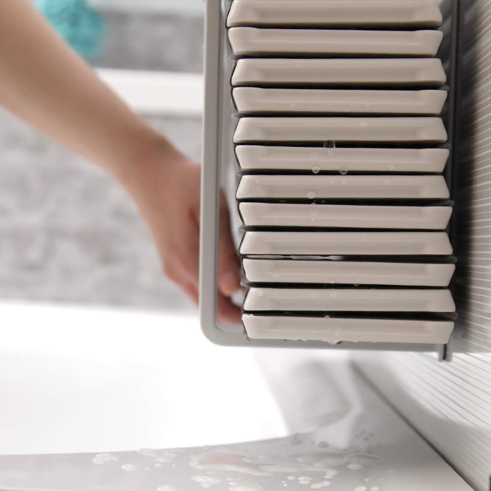 Yamazaki Магнитный держатель для крышки ванны Jitsugyo Tower Белый (Складной 9942)