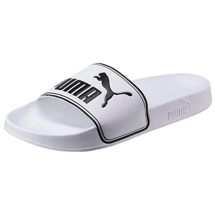 Puma Унисекс шлепанцы Leadcat Белые и Черные 360263-08