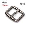Прямоугольное кольцо из кожи, регулируемая пряжка для ремня, пуговица для ремня, металлическая пряжка, части для ремня