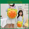 Cute Cartoon Hamburger Shoulder Bag Parent Child Backpack Daily Travel School