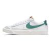 Nike Женские кроссовки Blazer Low 77 'Белый/Зеленый' Обувь для скейтборда DC4769-112