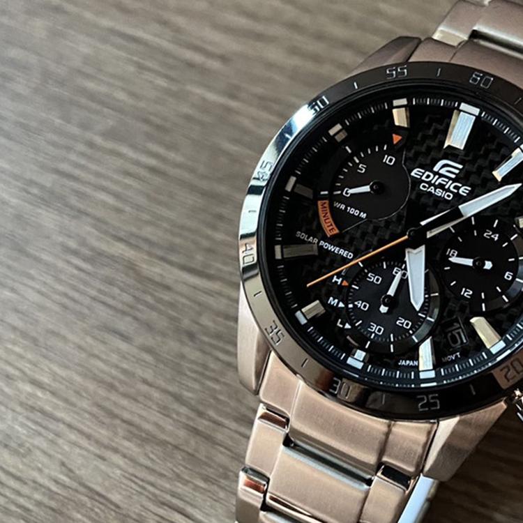Casio Мужские часы EDIFICE Черные EQS-930DB-1AV EQS-930DB-1AV