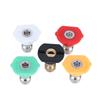 5PCS Stainless Steel High Pressure Washer Spray Nozzle Tips Quick Connector Pressure Washer