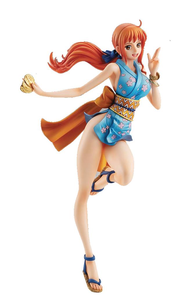 MegaHouse One Piece Куничи Онами Начинающая Куноичи Нами Полная Фигурка Portrait.Of.Pirates «Альянс Воинов» (перезапустить)