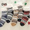 Ultra-thick Cashmere Slipper Socks Winter Warm Fuzzy Home Socks with Non-Slip Silicone Grips for Women Men