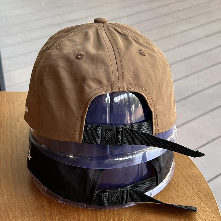 Fashion Spring and Summer Thin Quick-Drying Short Brim Spring outing Couple Peaked Cap Children Outdoor Sports Versatile Shade Baseball Cap Men