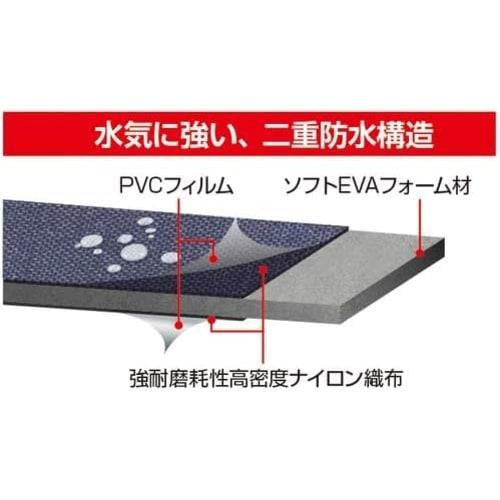 TAJIMA Safe System Detachable Tool Holder, 3-Hole, High-Density Nylon, SFKSN-P3, Attaches To Belt, Prevents Tools from Falling, Reduces Back Strain