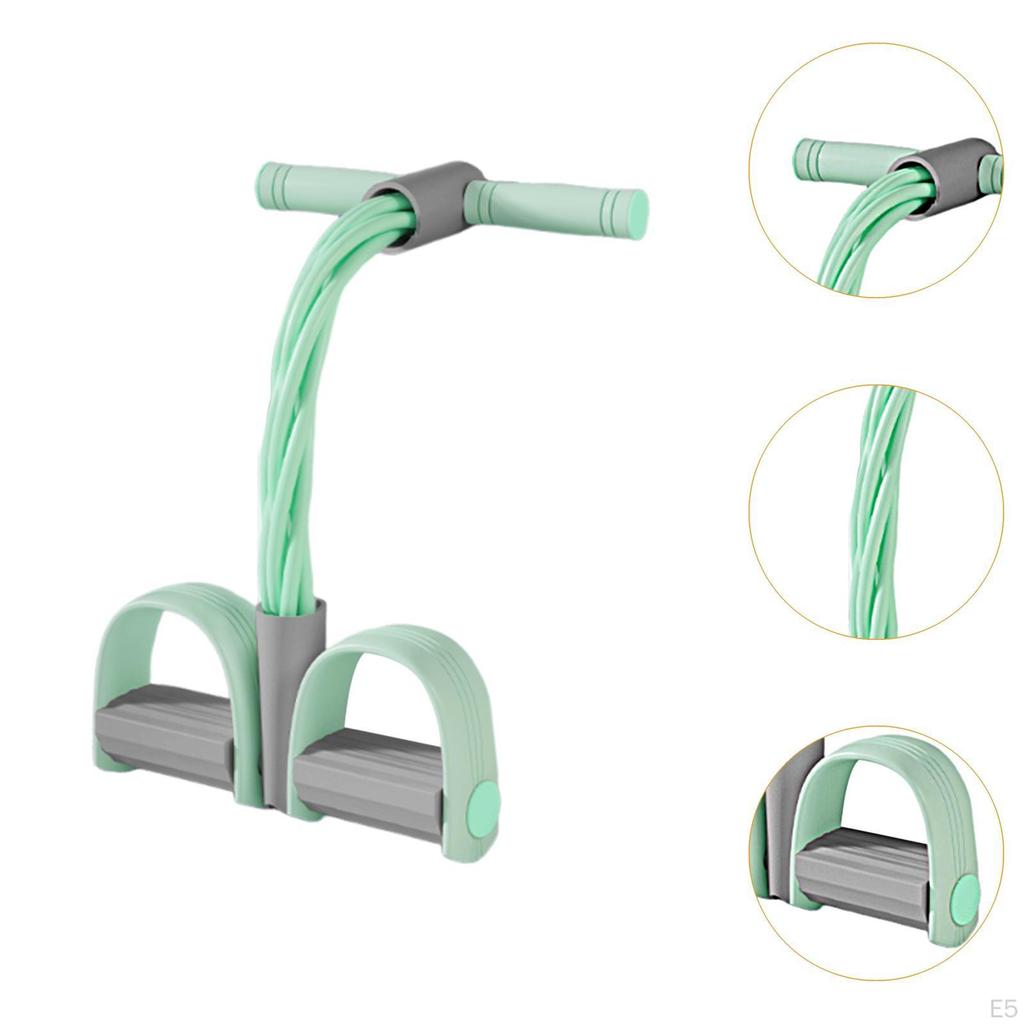 Pedal Resistance Band Ankle Puller Multifunctional Bodybuilding Exercise Sit Up Stretch Rope Elastic