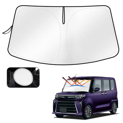 Солнцезащитный козырек Cartist для Daihatsu Tanto серии LA650 Ветровое стекло Закат Sunfia Sunline Shade 4-е поколение 2019 Затемнение УФ Индивидуальные детали интерьера (LA650S,
