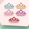 Faux Pearl Cute Crown Shape Bows Pet Hairpins Dog Accessories Pet Grooming Supplies Pets Hair Clips