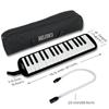 Музыкальный инструмент Melodica с 32 клавишами и мундштуком с ремешком для сумки