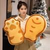 Cartoon Cat Claw Throw Pillow Plush Toy Doll Small Fish Biscuit Doll Home Pillow Cushion Girl Doll