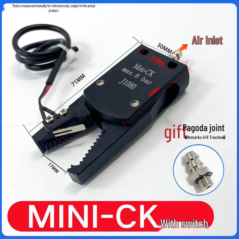 Mini Sprue Gripper for Injection Molding: J1060/J1080 Pneumatic with Detection (A/B/C/E).