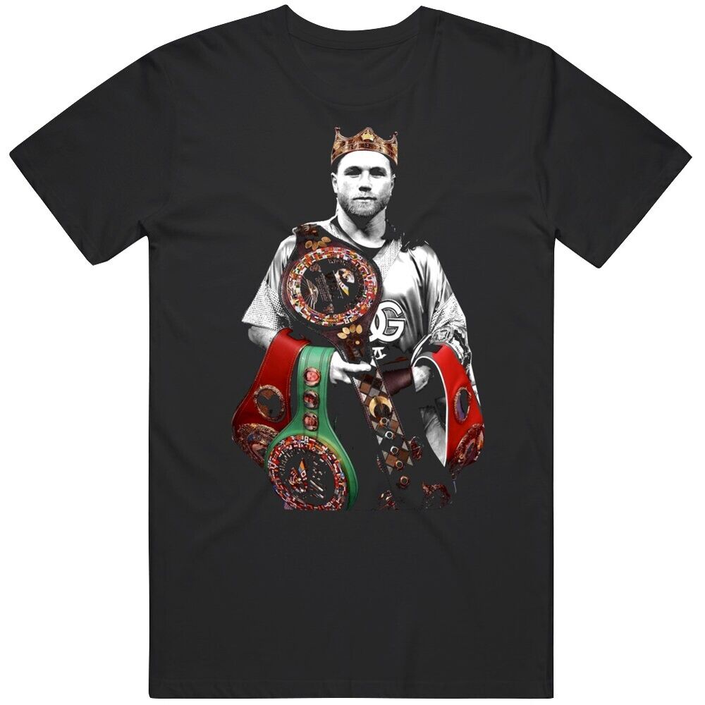 Saul Canelo Alvarez The King Boxing Fan T Shirt