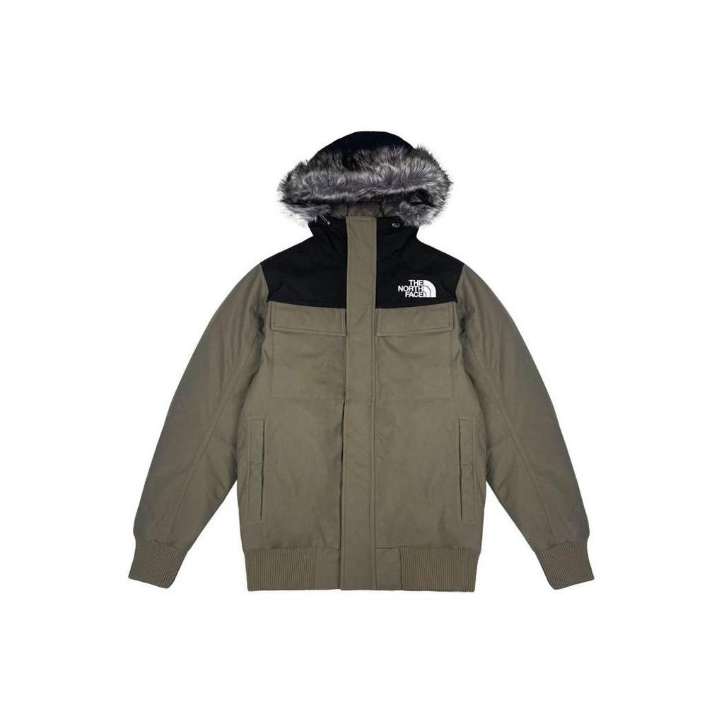 THE NORTH FACE Down Jacket Men's Khaki & Black NF0A7V2L-H6D