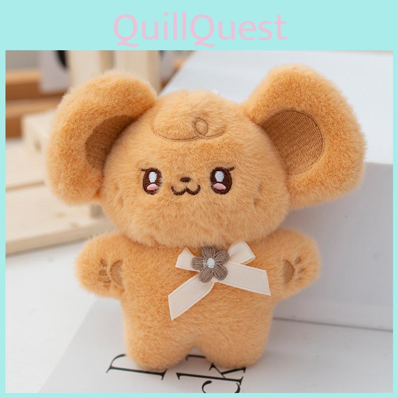 Premium Plush Mouse Keychain Stuffed Toy With Soft Texture For Kids Girls