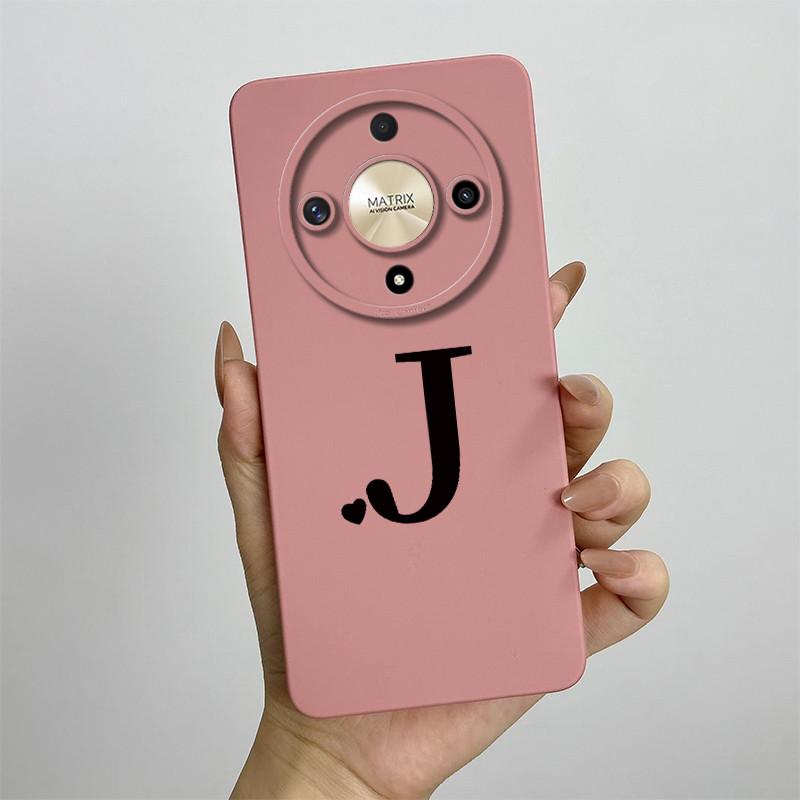 For Honor Magic5 Lite Case Magic 6 Lite Cute Couple Letters Cover Soft TPU Phone Case For Honor Magic6 Lite Magic 5 Lite Bumper
