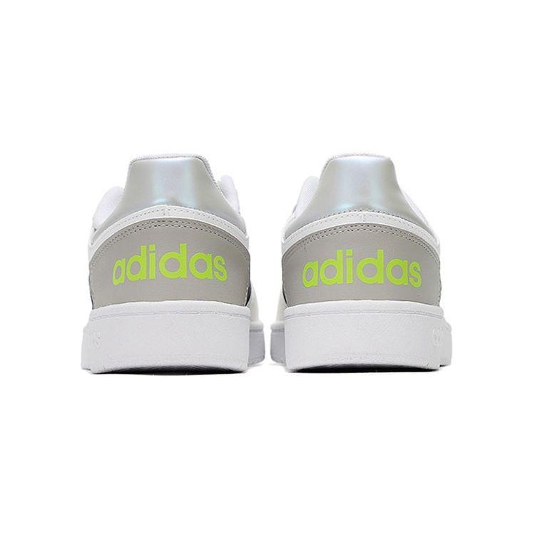 adidas Neo Hoops 2.0 Нескользящие Амортизирующие Низкие Кеды для Скейтбординга Мужские Кроссовки Белый Серый Черный H01207