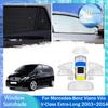 Для Mercedes-Benz Viano Vito Extra-Long 2003~2014 2004 Автомобильный люк Солнцезащитный козырек Защитный козырек на лобовое стекло Зонтик Аксессуары