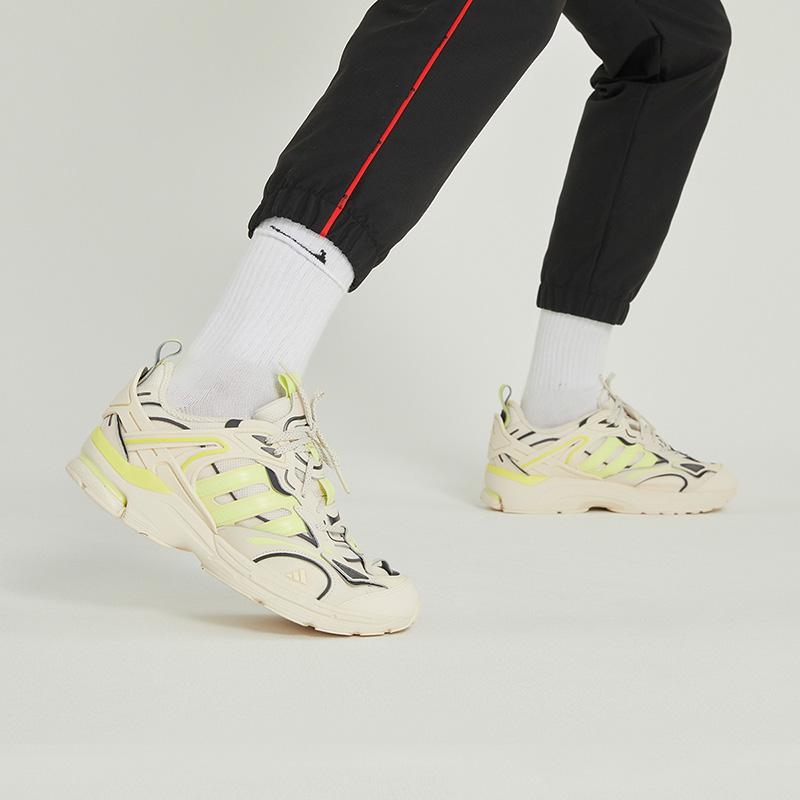 adidas Spiritain 2000 Ретро Амортизация Нескользящие Износостойкие Дышащие Легкие Низкие Повседневные Кроссовки для Бега Унисекс Белый Зеленый GX8531
