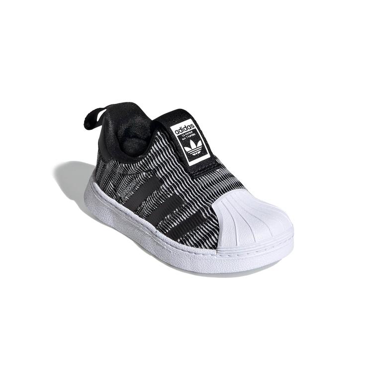 adidas Оригинальные детские кроссовки SUPERSTAR 360 Low top для малышей и детей EF6648