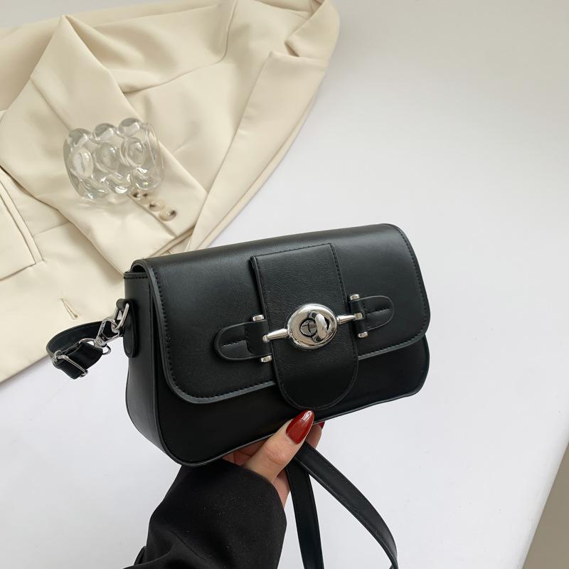 Модная нишевая модная сумка через плечо для женщин, новая летняя ретро-сумка небольшого размера, текстурная сумка на плечо для женщин