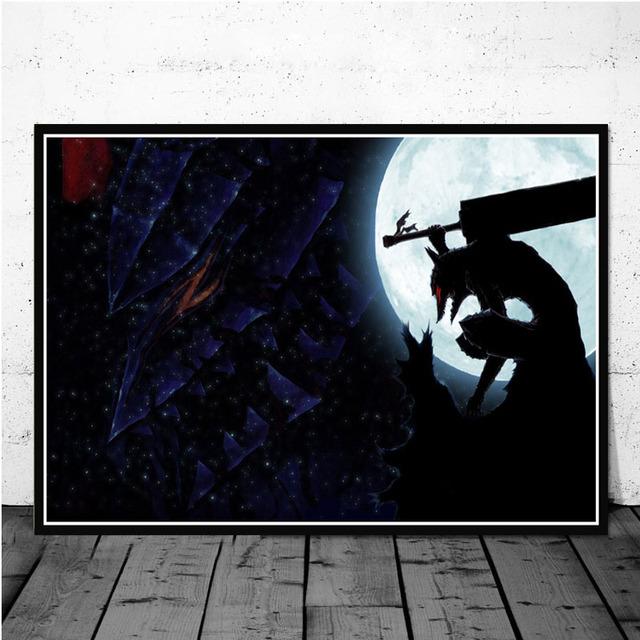 Maniac Japanese Anime Poster Retro Cartoon Canvas Painting and Printing Retro Art Wall Decoration Home Decoration