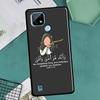 Lyrics Quotes Islamic Case For Realme 9 Pro Plus 8 8i 9i C35 GT Neo 2 Cover For OnePlus 10 9 Pro Nord2 8T 9R 10R