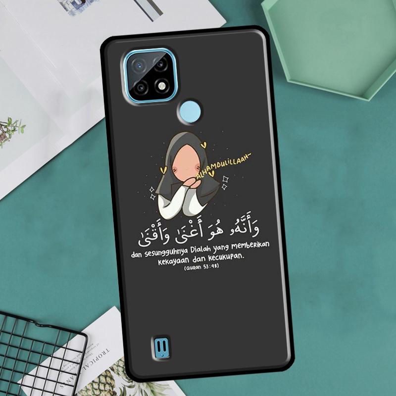 Lyrics Quotes Islamic Case For Realme 9 Pro Plus 8 8i 9i C35 GT Neo 2 Cover For OnePlus 10 9 Pro Nord2 8T 9R 10R