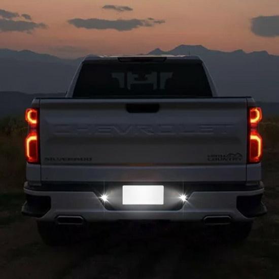 For GMC 2014-18 Silverado SMD Sierra Chevy BRIGHT LED White License Plate Lights