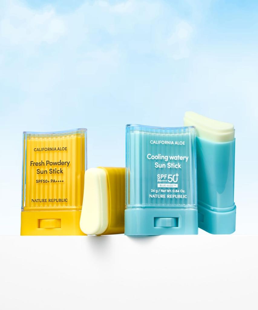 California Aloe Soft Sun Stick + Cooling Hydration Sun Stick [Gift] Daily Sunblock 5ml