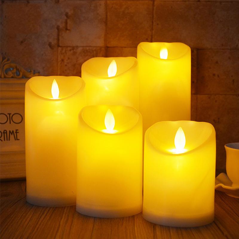 Горячая распродажа качели электронные свечи бездымное освещение день рождения светодиодное моделирование отель украшение бытовые разрывы свадьба