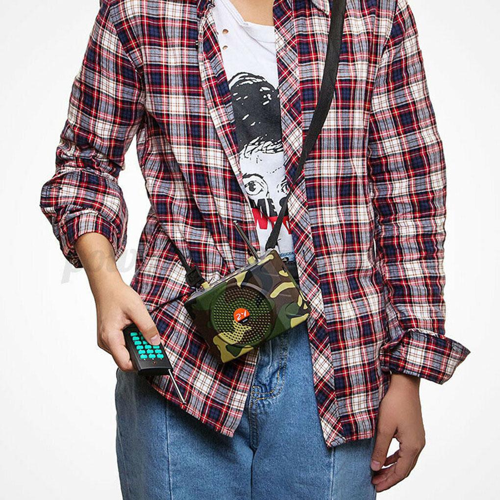 38 Вт динамики, звуковой плеер, электронный манок для птиц, многоцелевой усилитель, износостойкий комплект пульта дистанционного управления