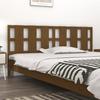 VidaXL Headboard Honey Brown 205.5x4x100 Cm Solid Pine Wood 818013