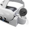 Зарядная док-станция для VR-гарнитуры, настенная зарядная станция со светодиодной подсветкой. Забудьте о низком заряде батареи для MetaQuest 3.