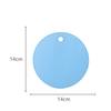 5Pcs Silicone Heat Insulation Mat Round Honeycomb Heat Resistant Coaster  Thermal Insulation