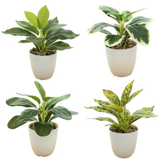 Искусственный горшок, не выцветает, зеленый, яркий, долговечный, не увядает, имитация растения, свадебное украшение