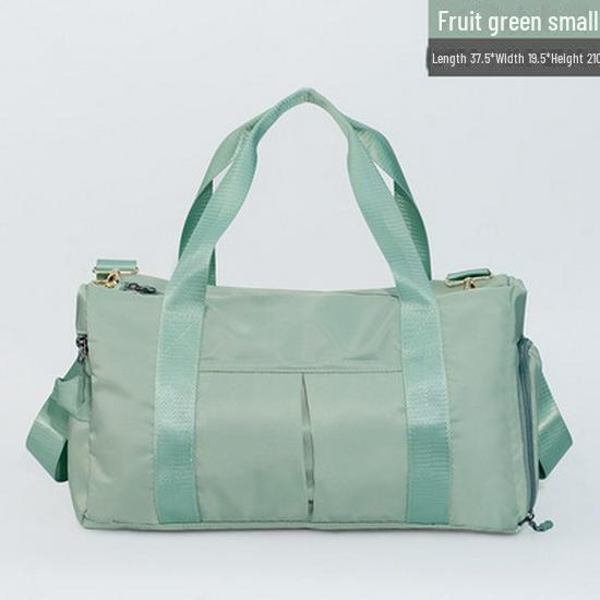 Вместительная дорожная сумка из ткани Оксфорд с разделением сухого/мокрого для спорта и фитнеса