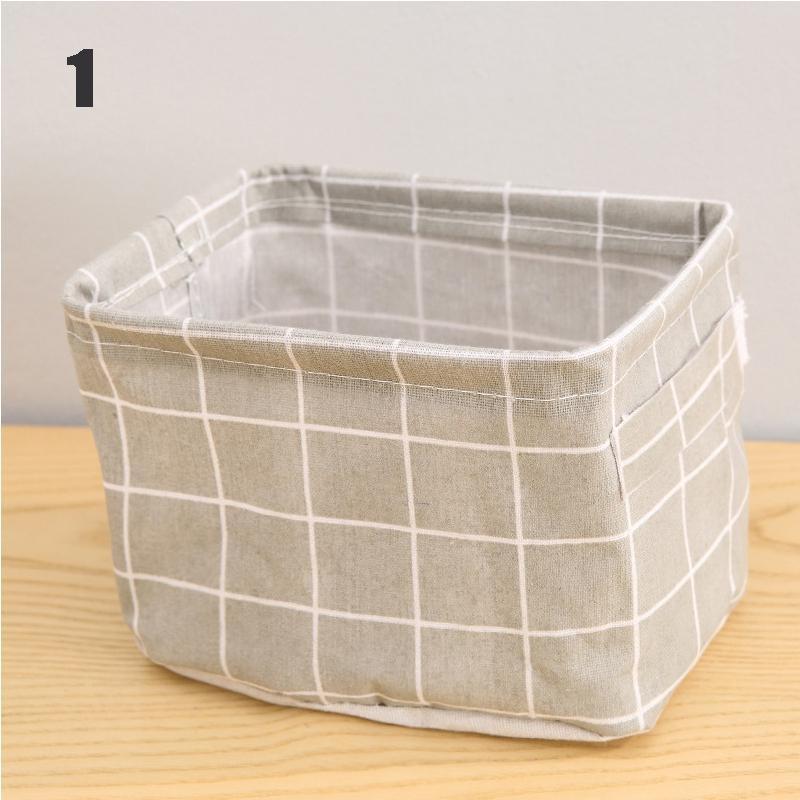 1 корзина для хранения с ручкой, настольная корзина для хранения с печатным рисунком, косметическая книга, нижнее белье, организация домашнего хранения, хранение предметов первой необходимости в общежитии