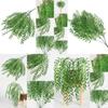 Realistic Hanging Weeping Willow Fake Green Ivy Vines 52 Cm For Party Decor