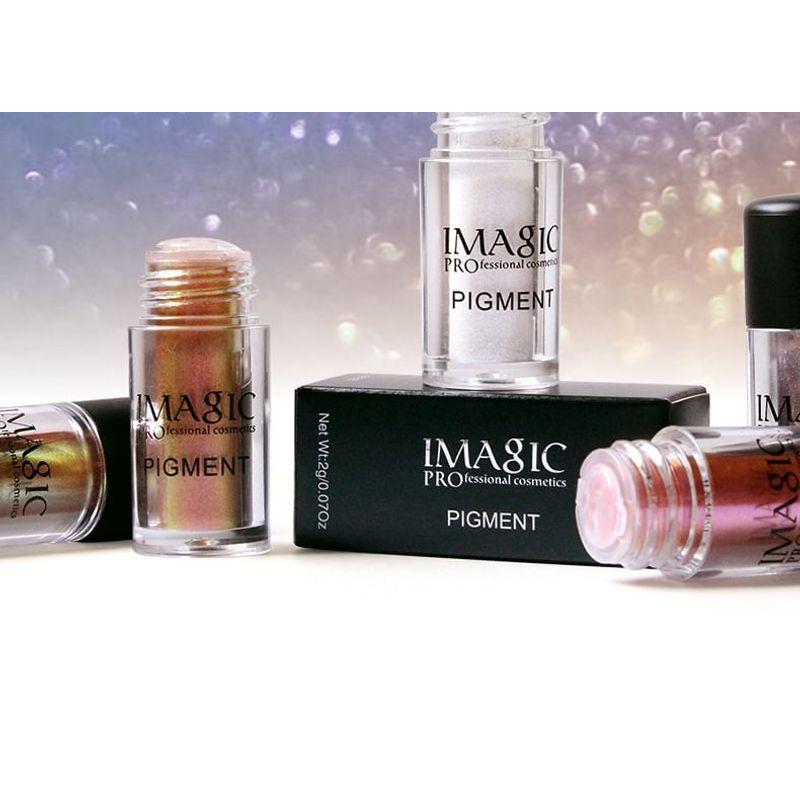IMAGIC - Рассыпчатые пигментные тени для век - 9 цветов