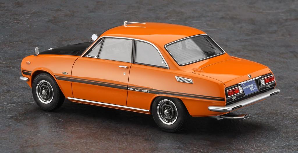 Hasegawa Isuzu Bellett 1600GTR Early Model 1969 Version Plastic Model SP649 1/24 Detail-Up (Car)