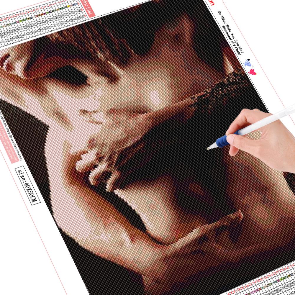 5D DIY Diamond Painting Sexy Lover Diamond Embroidery Cross Stitch Full Circular Rhinestone Home Decor