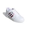 adidas Оригинальные Continental 80 Удобные Устойчивые к истиранию Низкие Детские Кроссовки для скейтбординга Белый Красный Синий Унисекс FX6088