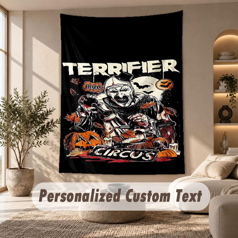 Wall Hanging Tapestry Art Cloth Bedroom Room Background DecorTerrifier Art the Clown