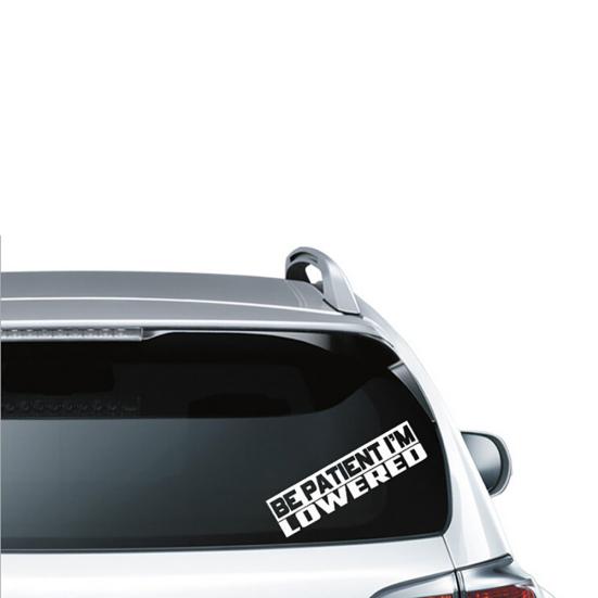 Будьте терпеливы, я опустил стикер Slammed Stance Drift, опустил забавную автомобильную наклейку