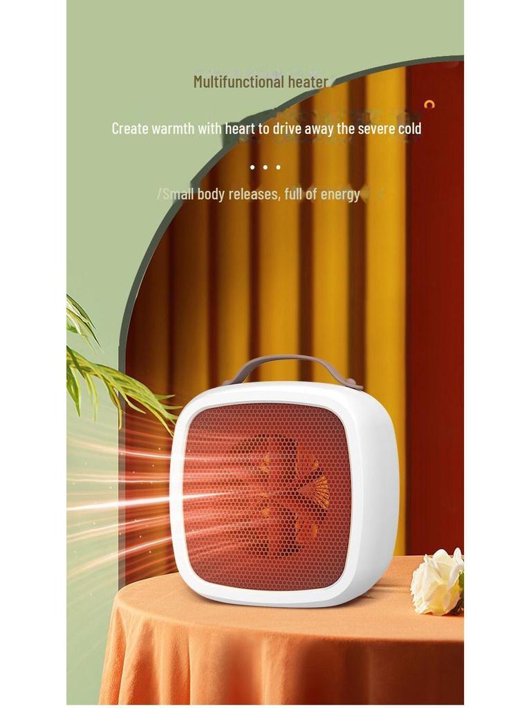 Электрический настольный обогреватель Cross-Border - Компактный дизайн Sun по стандартам ЕС и США