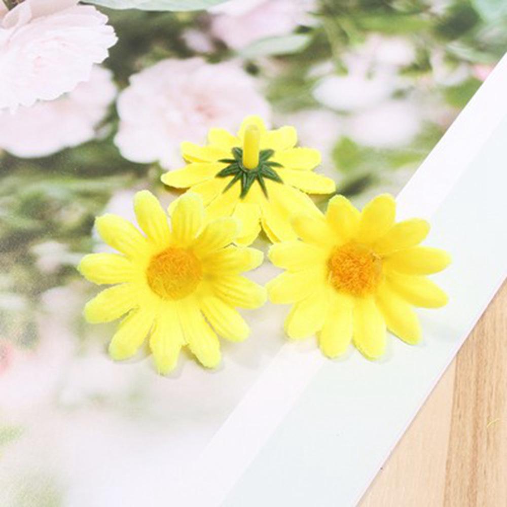4cm Two-Layer Daisy Sunflower Simulation Flower Head