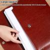 Stationery Dustproof Data Contract Bill Storage Leather File Folder Briefcase File Bag Document Bag