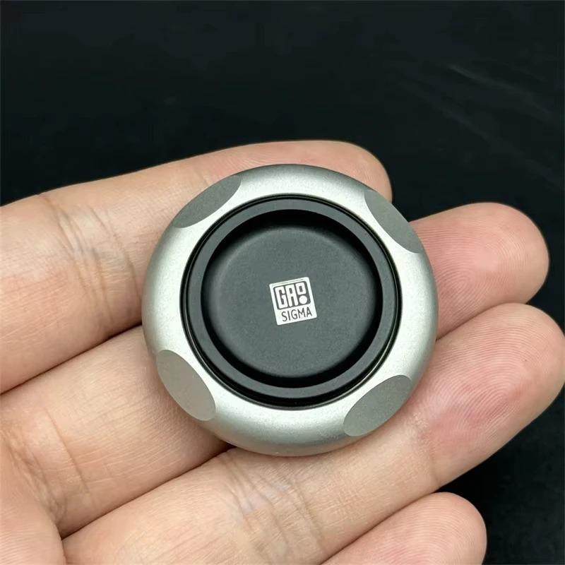 Magnetic Push Slider Master 2.0 Antistress EDC Adult Fidget Toys Metal Spinner Ratchet Haptic Coin for Anxiety